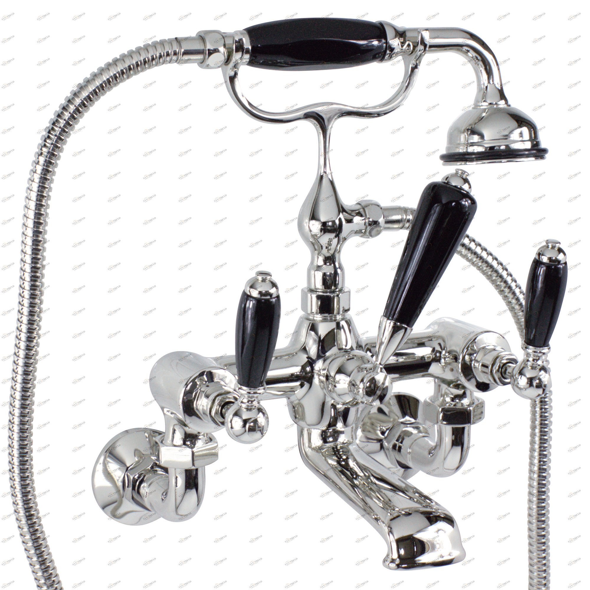 Traditional bathrooms BRIGHTON ¾ “смеситель для ванны и душа Tb350.514bl.ag 