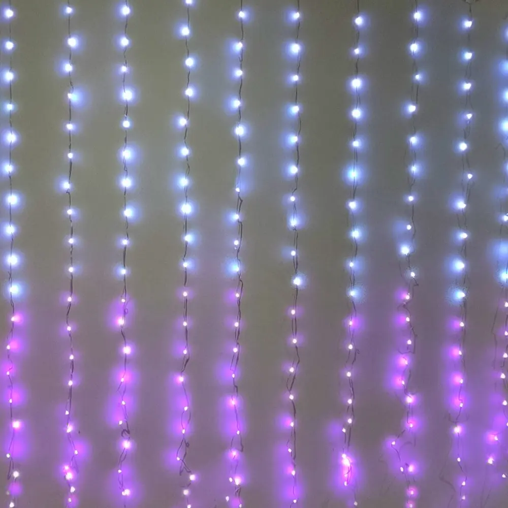 Электрогирлянда комнатная Занавес 2x2 м 200 LED разноцветный свет 8 режимов 85105201 STLM-2119910 Santreyd  - Вид №10