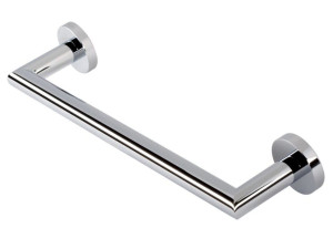 Металлическая ручка для ванной комнаты
