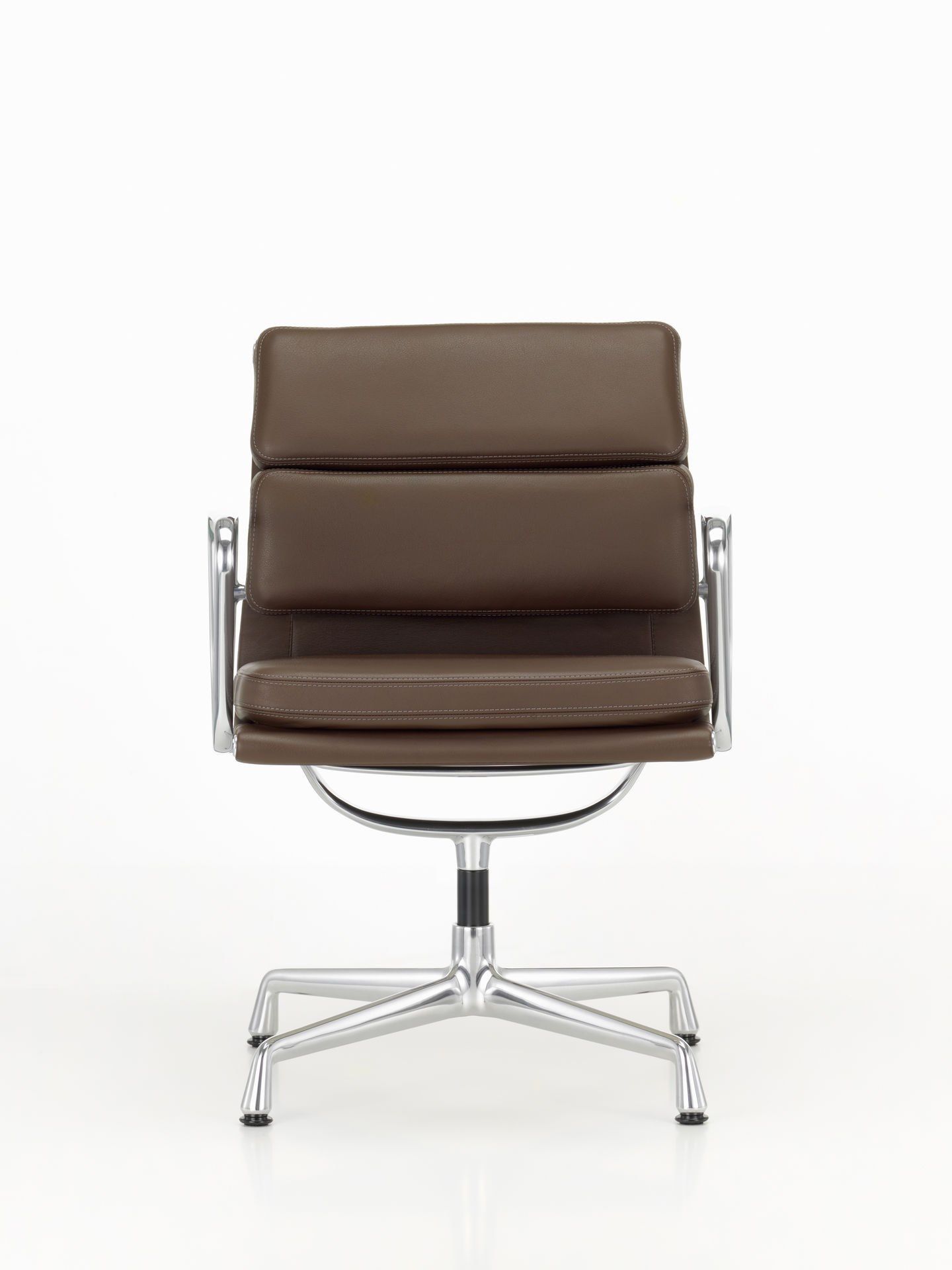 Кожаный стул с подлокотниками VITRA Eames Soft Pad Group ARCH-00088842 - Вид №64