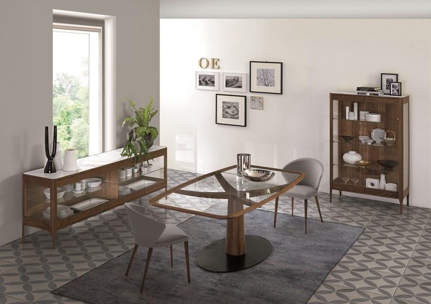 Oliver B. Комод из дерева и стекла с распашными дверцами Oliver b. casa Ch2000 - Вид №2