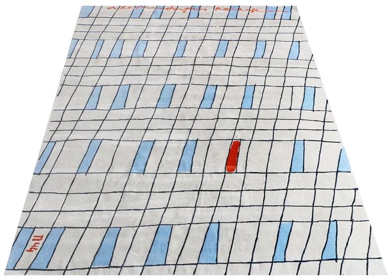 Tapis Rouge Прямоугольный коврик ручной работы Frozen Tr1428 - Вид №4