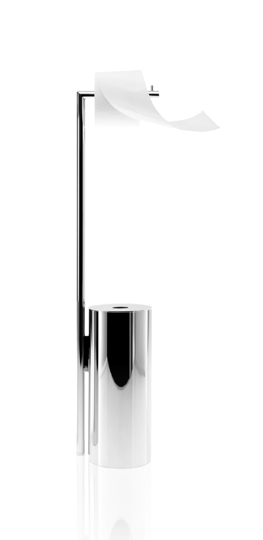 Держатель туалетной бумаги STRAIGHT 9 DECOR WALTHER Хром 508200 