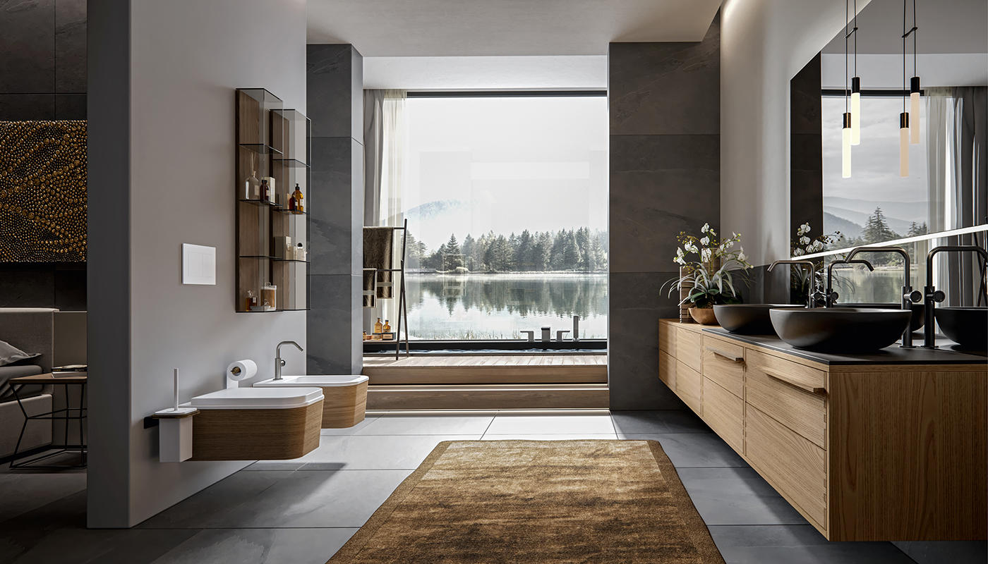 ED-ST02 Edone конусная сантехника КОНУС подвесной, с настраиваемым корпусом  - Вид №4