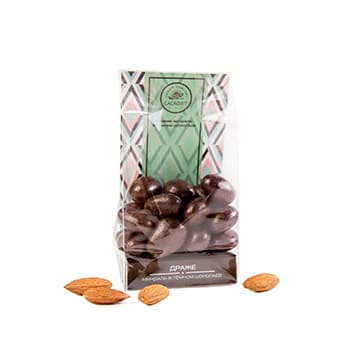 Драже Миндаль в тёмном шоколаде CACAOJET Santreyd 34461 - Вид №1