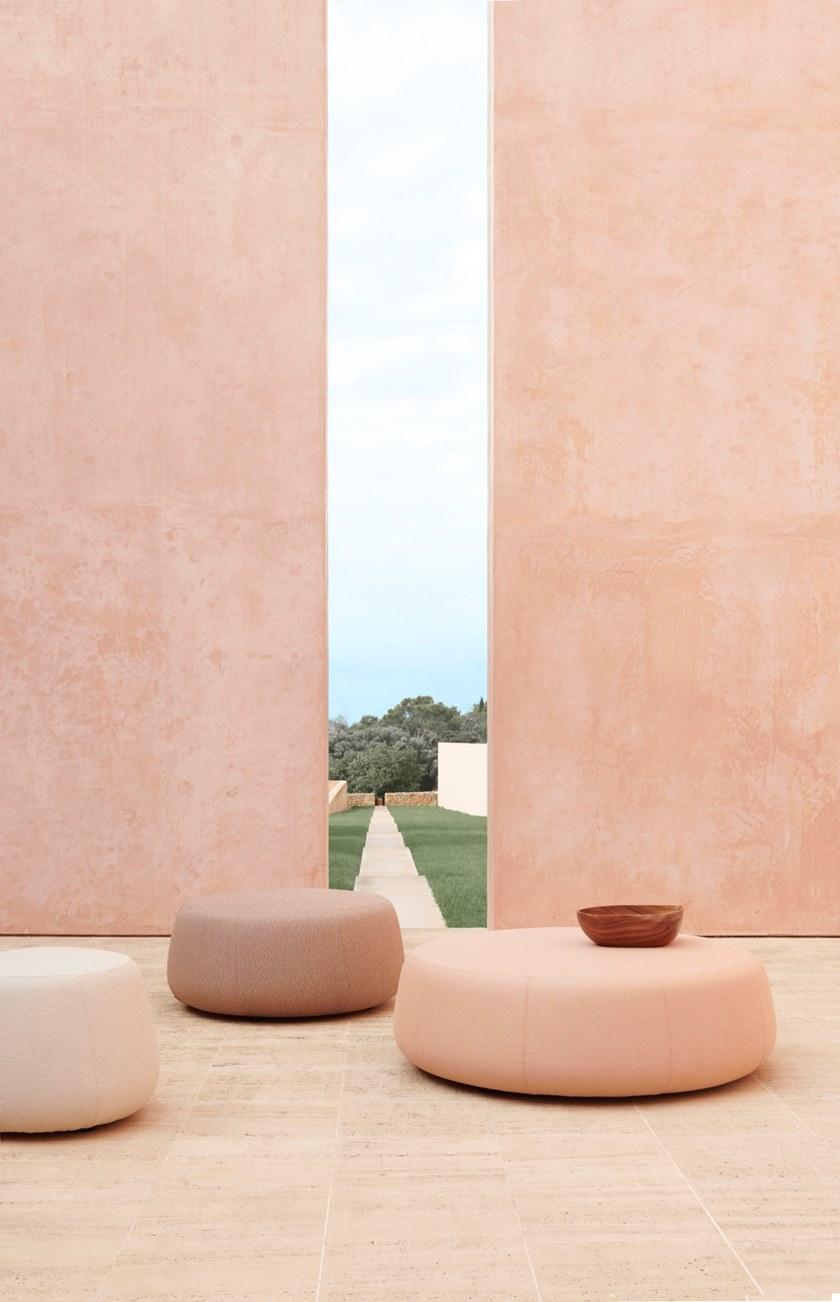 TRIBÙ Круглый садовый пуф Nomad C05032w/33w/34w - Вид №7