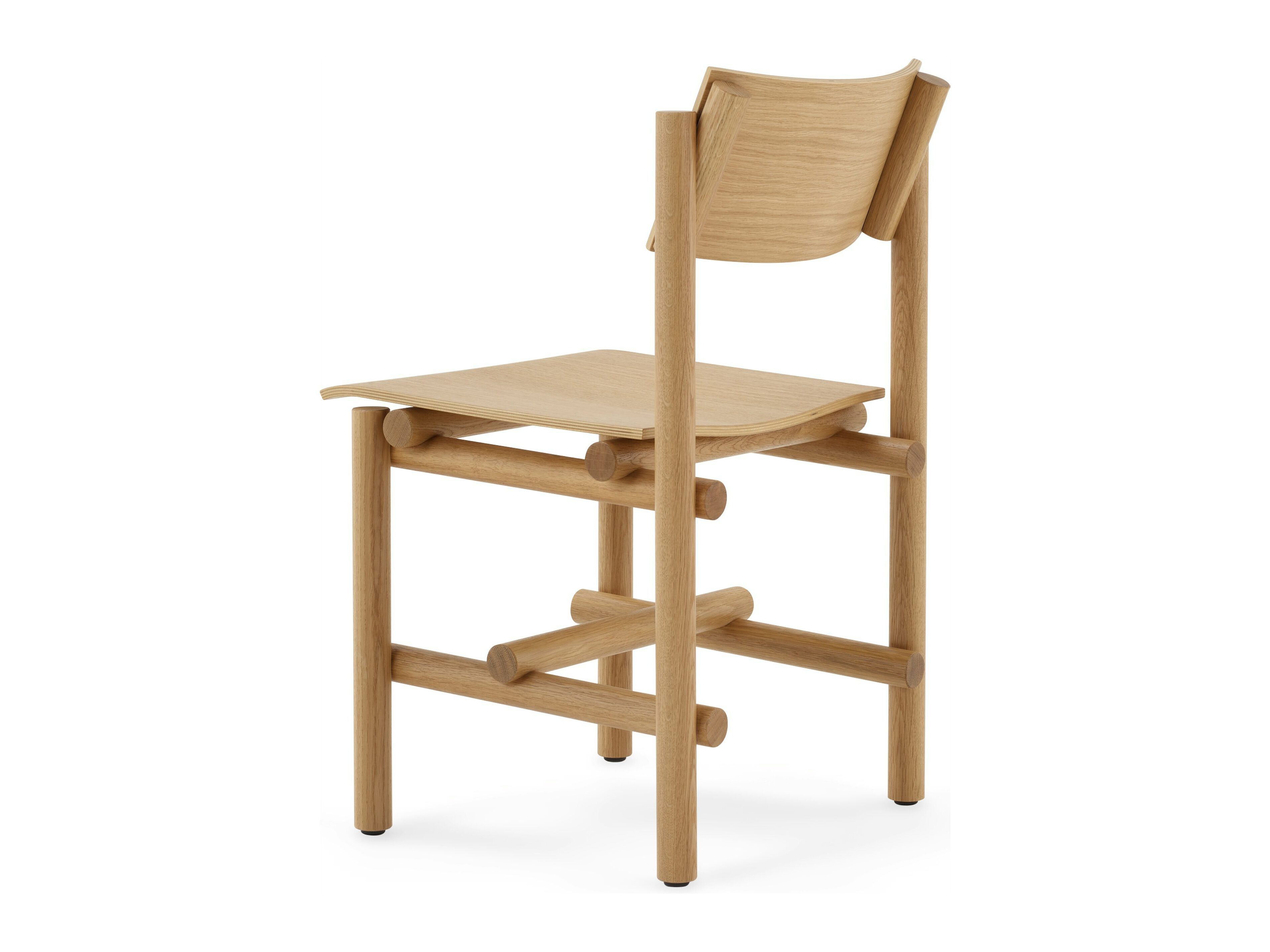 Деревянный стул с открытой спинкой Knoll Muecke Wood ARCH-00010615 - Вид №2