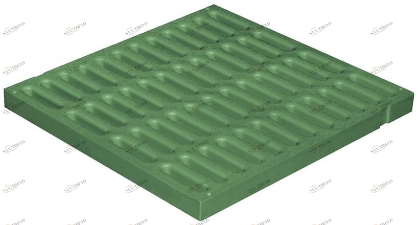 First Corporation Легкая противоударная решетка из ПВХ First plast Sgnp40v