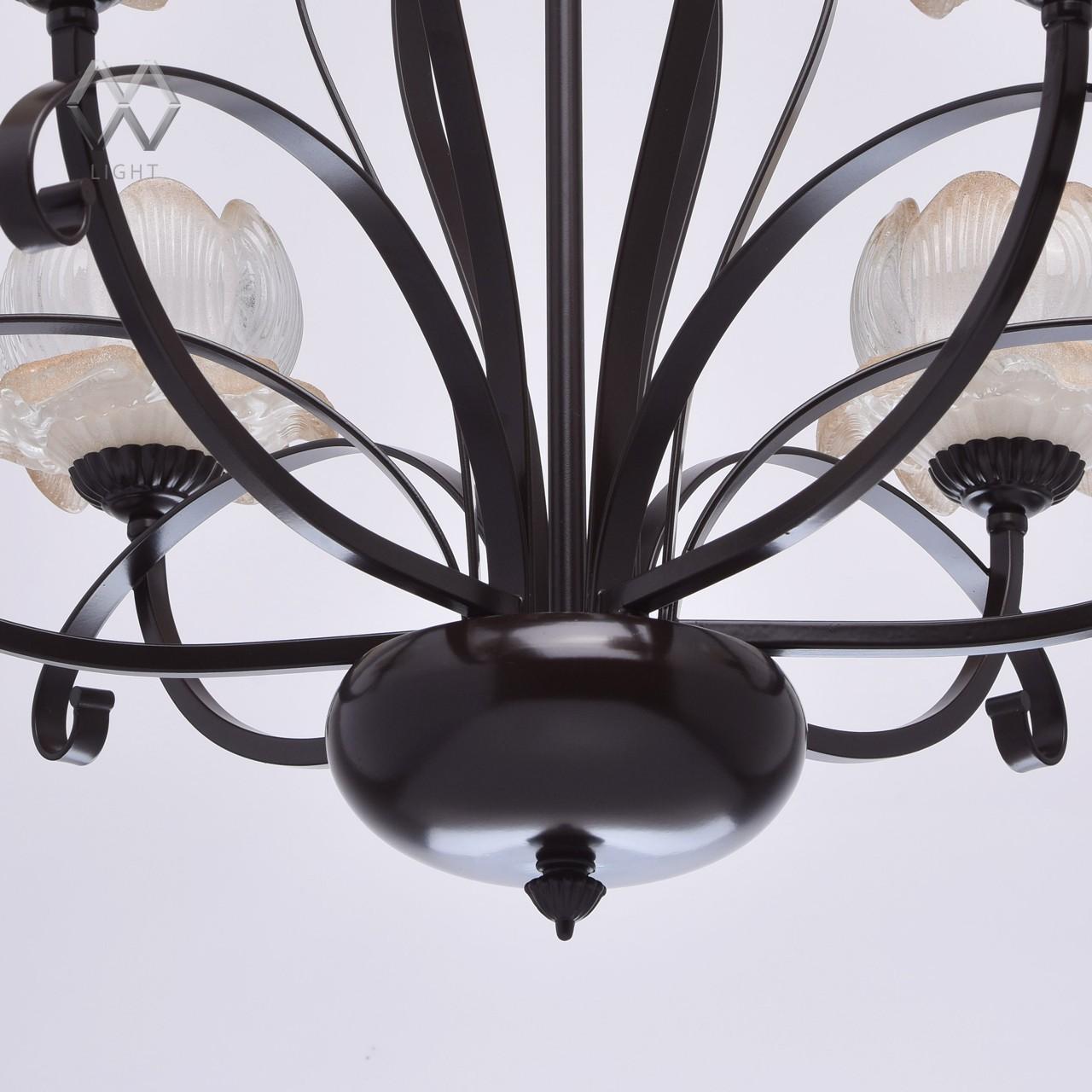 Подвесная люстра MW-Light Вирджиния 6 444011906 MW-LIGHT ДИЗАЙНЕРСКИЕ, ВИРДЖИНИЯ 185835 Белый  - Вид №3