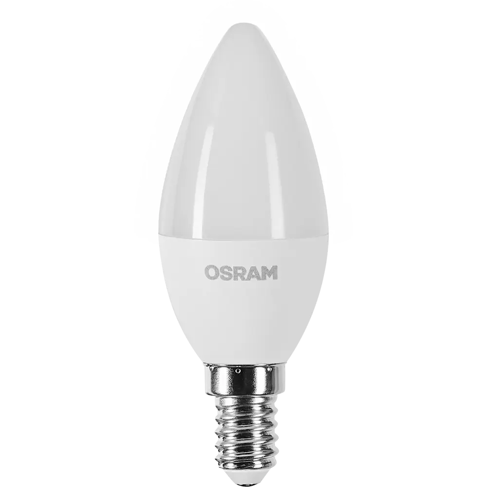 Светодиодная лампа Osram E14 7Вт теплый белый для уютного освещения 89411192 STLM-1579240 - Вид №1