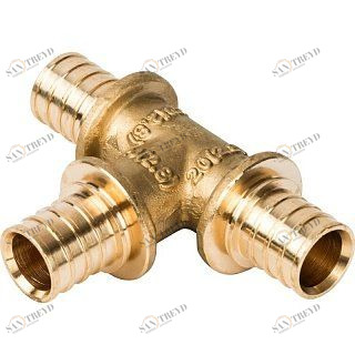 Тройник 20 аксиальный для труб из сшитого полиэтилена STOUT SFA0013000020