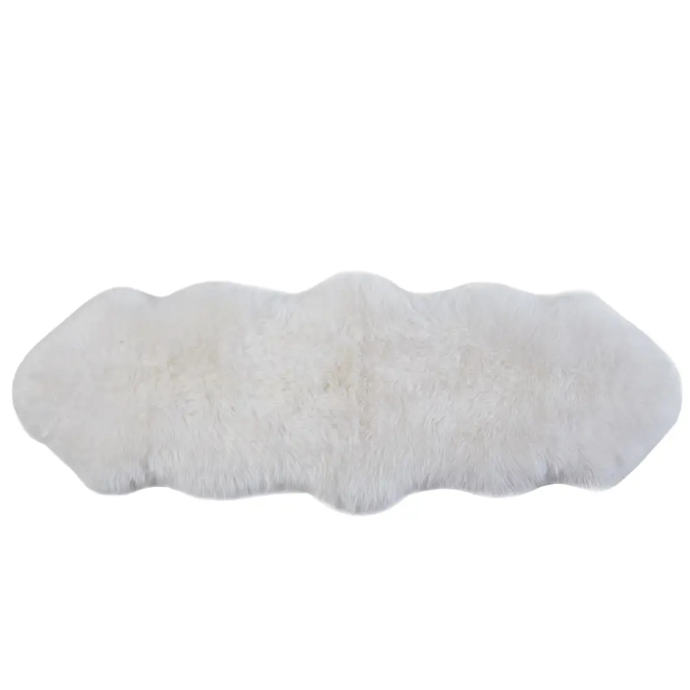 Шкура Овечья двойная 50x155 см шерсть цвет белый Santreyd STLM-2004010