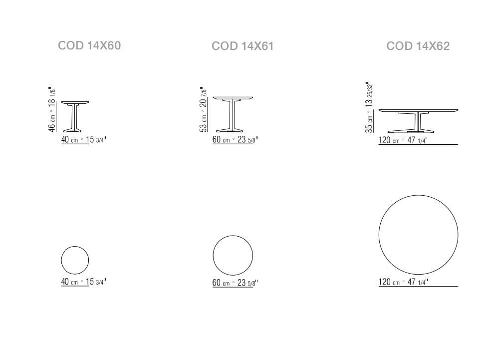 Круглый мраморный журнальный столик Flexform ARCH-00063780 - Вид №4