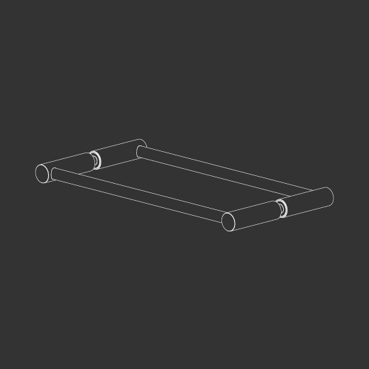 Двухсторонняя ручка для стекла душевой кабины  STE34 CEADESIGN  - Вид №1