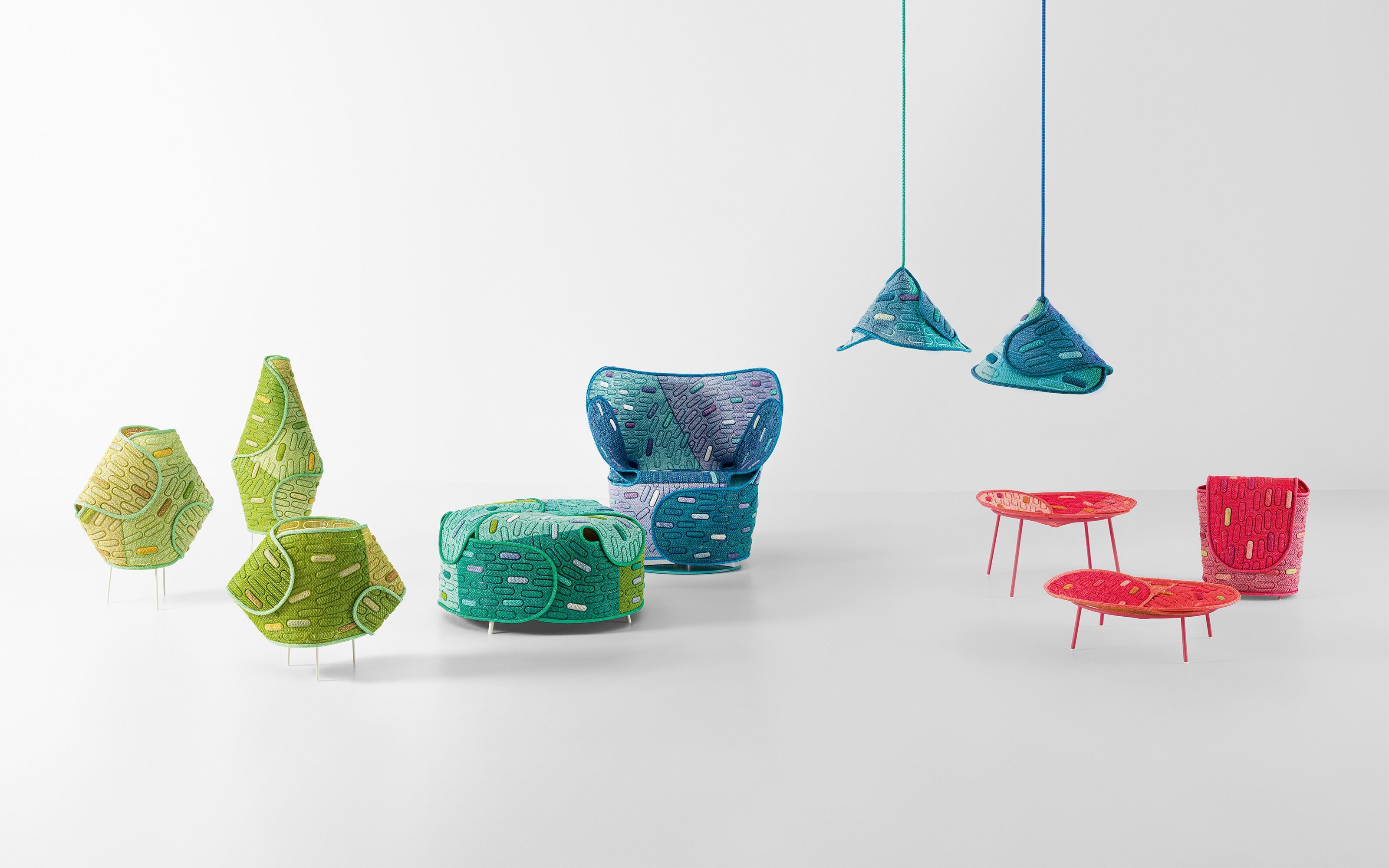 Корзина из ткани Maris Paola Lenti Hana-arashi ARCH-00128020 - Вид №1