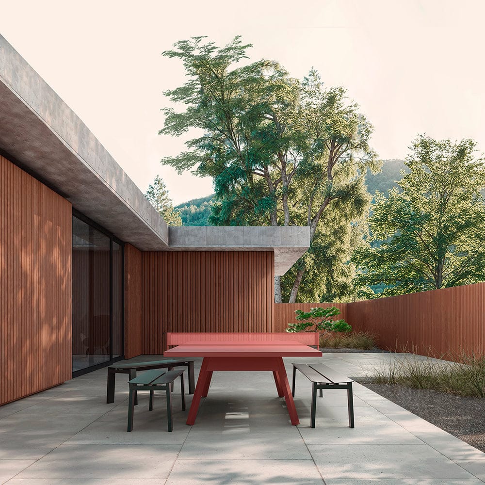 Алюминиевая скамья с порошковым покрытием RS Barcelona Seu ARCH-00067573 - Вид №2