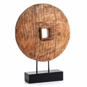 Статуэтка декоративная деревянная 54х40 см коричневая Kenzy 55 от La Forma LA FORMA  343385 Коричневый