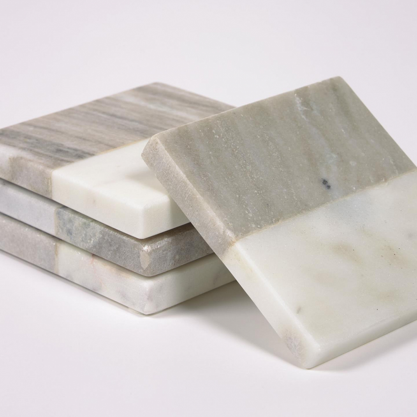 092407 Набор из 4-х подставок из мрамора La Forma Danelle 