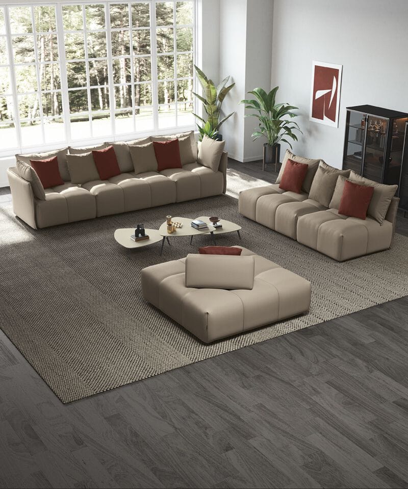 Модульный тканевый диван Febal Casa подпись ARCH-00035877 - Вид №10