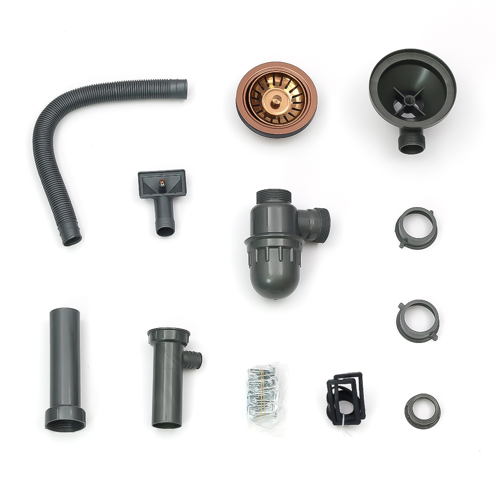 Мойка D5343HC MELANA ProfLine 3,0/220 БРОНЗА врезная прямоугольная D5343HC D5343HC бронза - Вид №8