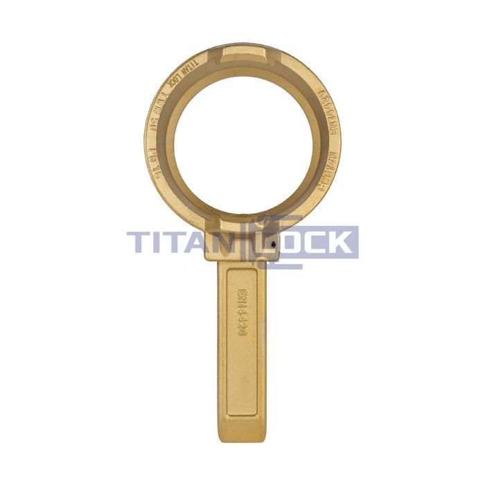 Соединение TankWagen, рукоятка, латунь, TLLR100BR TITAN LOCK  - Вид №1