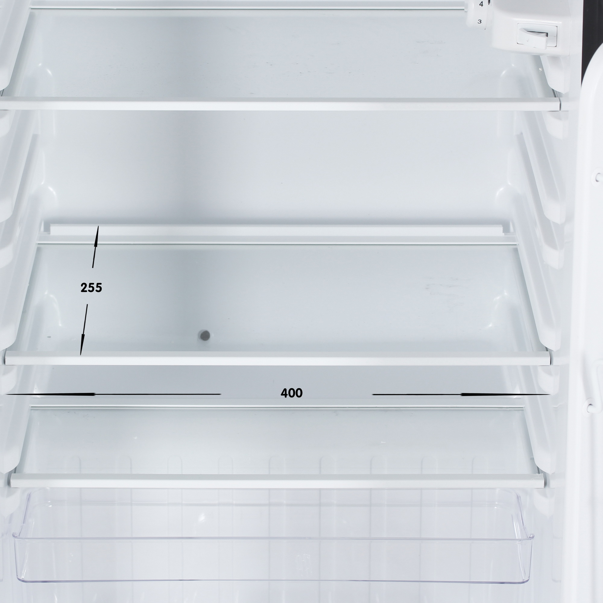 9057384 Холодильник компактный   Tesler RT-132 черный STDN-0129360 - Вид №9