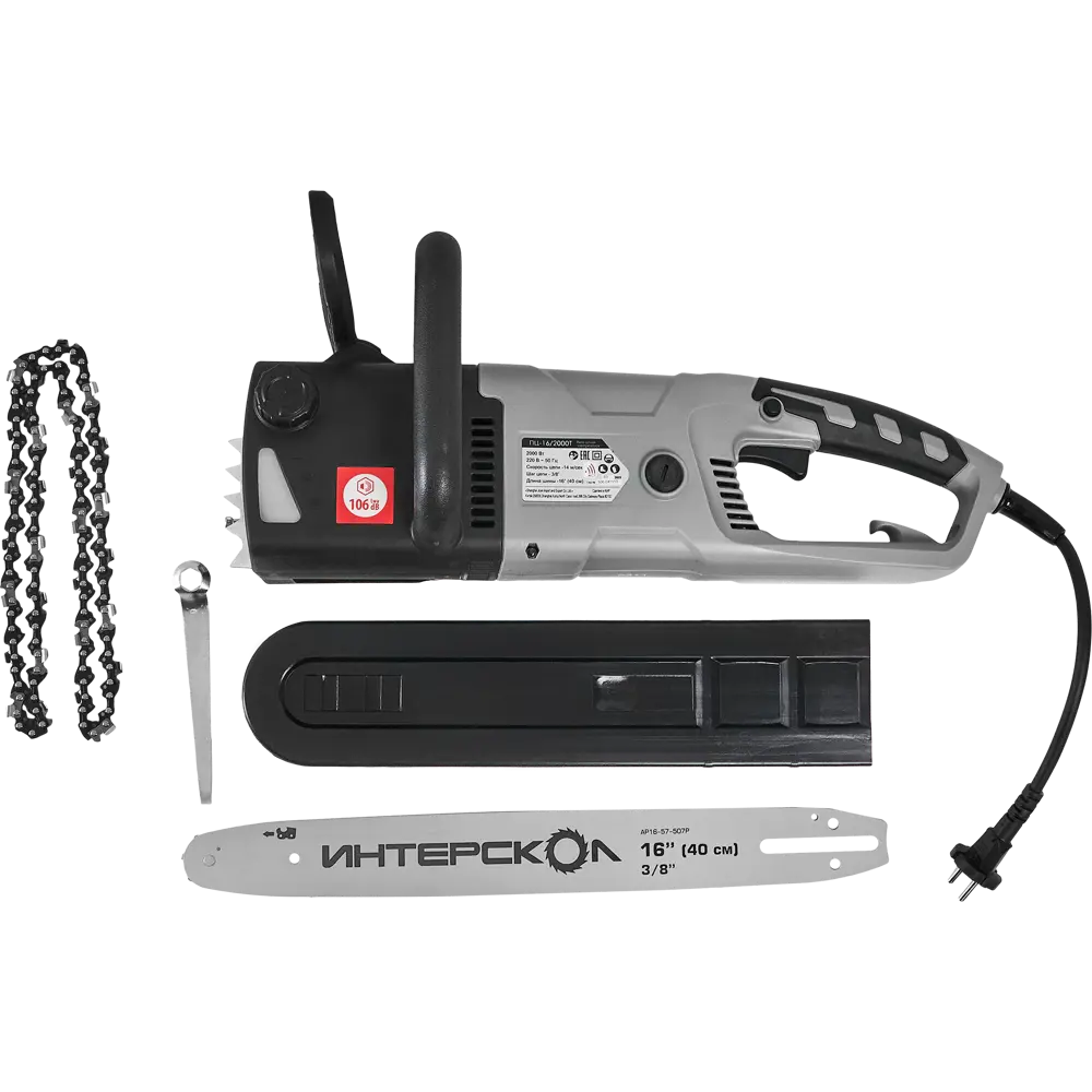Пила электрическая Интерскол ПЦ-16/2000 T 2000 Вт 40 см STLM-2111853 - Вид №1