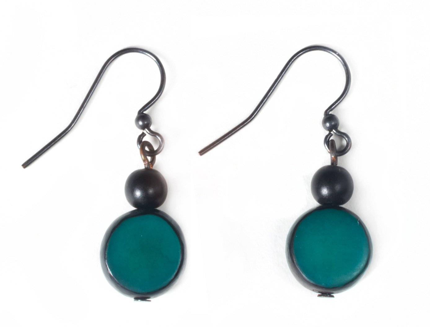 MIX_2299 Серьги, бирюзовый, алюминий Mix Culture Santreyd 