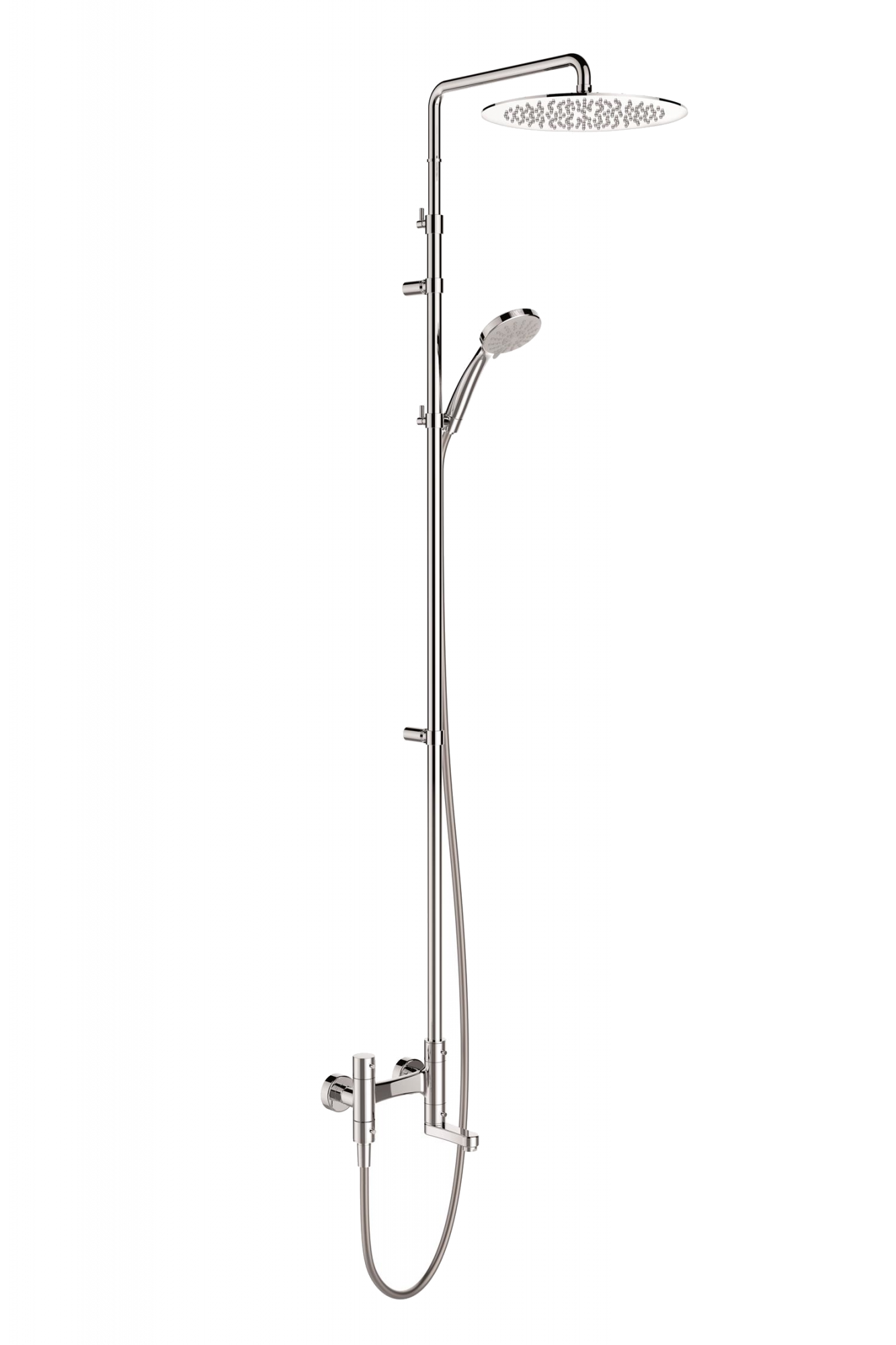 01-1780-N-CR CARIMALI Телескопическая ванна Così, душевая лейка MySlim 