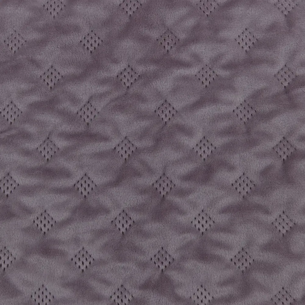 Покрывало 220x240 см велюр стёганый цвет графит Santreyd STLM-2003929