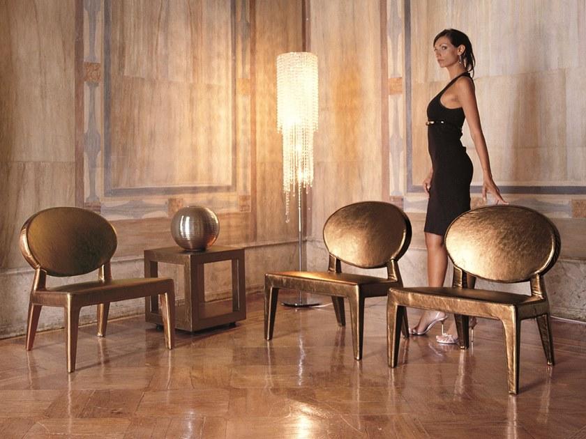 Longhi Кресло Medallion из кожи Loveluxe X 605 - Вид №2