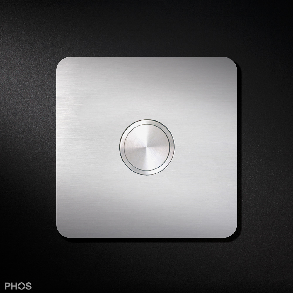 KK75S Квадратный дверной звонок PHOS 