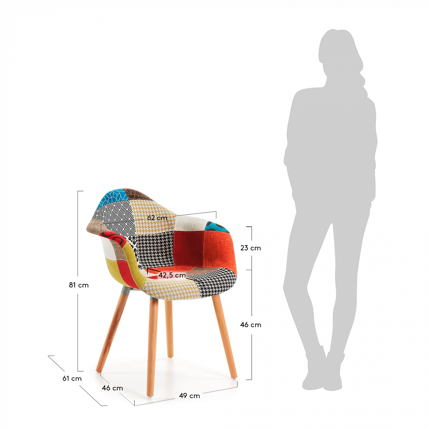 022487 Кресло La Forma Kenna  - Вид №2