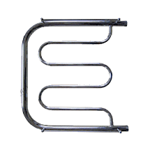 Полотенцесушитель водяной ТЕРА ПМ 600х600 нар.р. 1 (02-10) без кронш 21913
