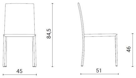 Ozzio Italia Кожаное кресло Lunette S322  - Вид №7