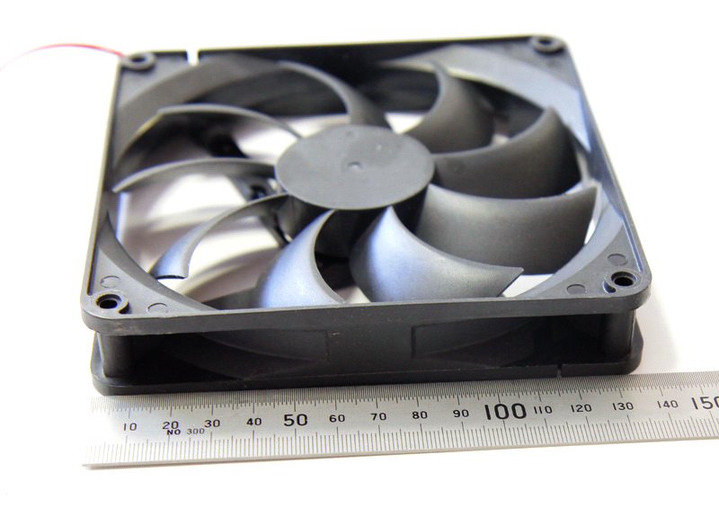 2140 Осевой вентилятор корпусной 140х140х25мм 12Вольт LAB.Space  - Вид №6