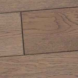 Массивная доска Baricella Larino Дуб Рустик с брашью (Текстурированная) 500-1400х120 мм.