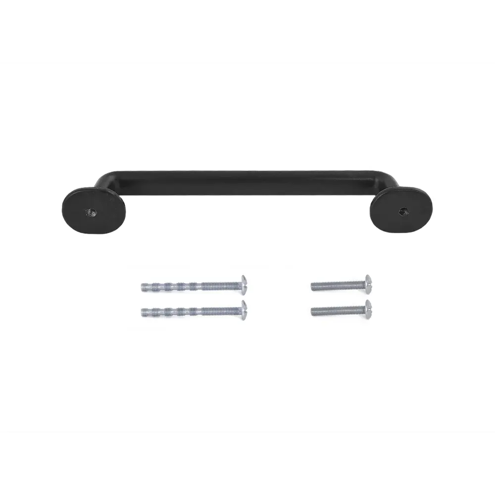 86899678 Ручка-скоба мебельная Marevna ЦАМ 128 мм цвет матовый черный STLM-1006178 PALLADIUM  - Вид №1