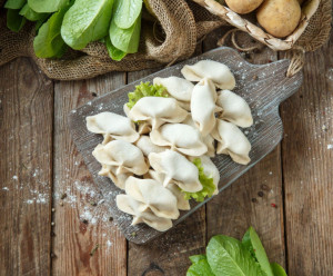 4782 Вареники с картофелем и белыми грибами Зинаида и Сергей Белан