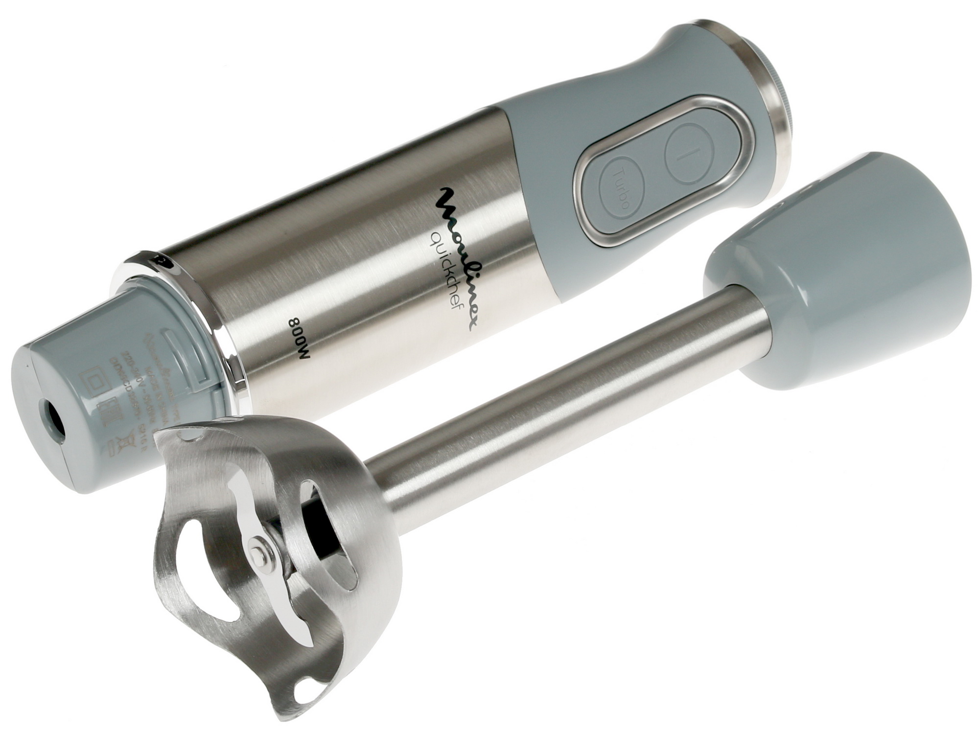 1140053 Блендер погружной Moulinex QUICKCHEF DD65СD32 серый STDN-0019568 - Вид №4