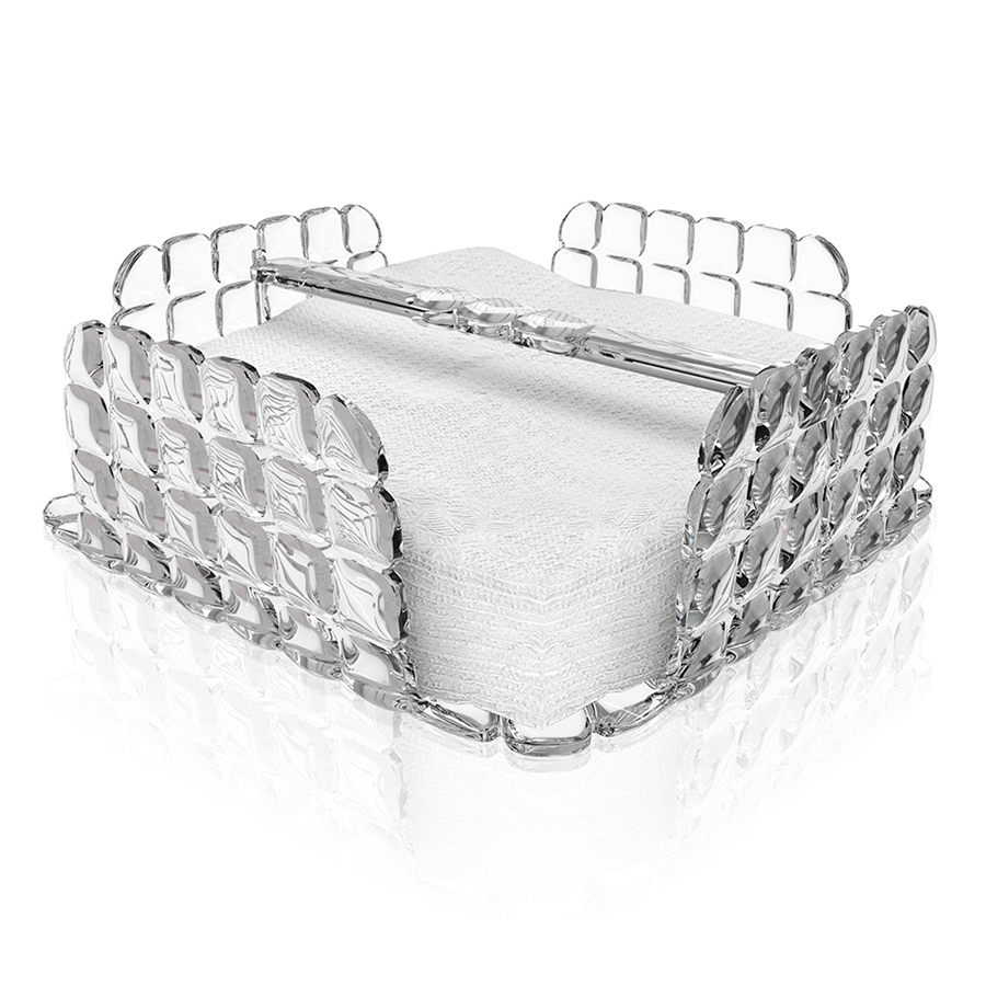 19870000 Салфетница квадратная tiffany, прозрачная Guzzini 