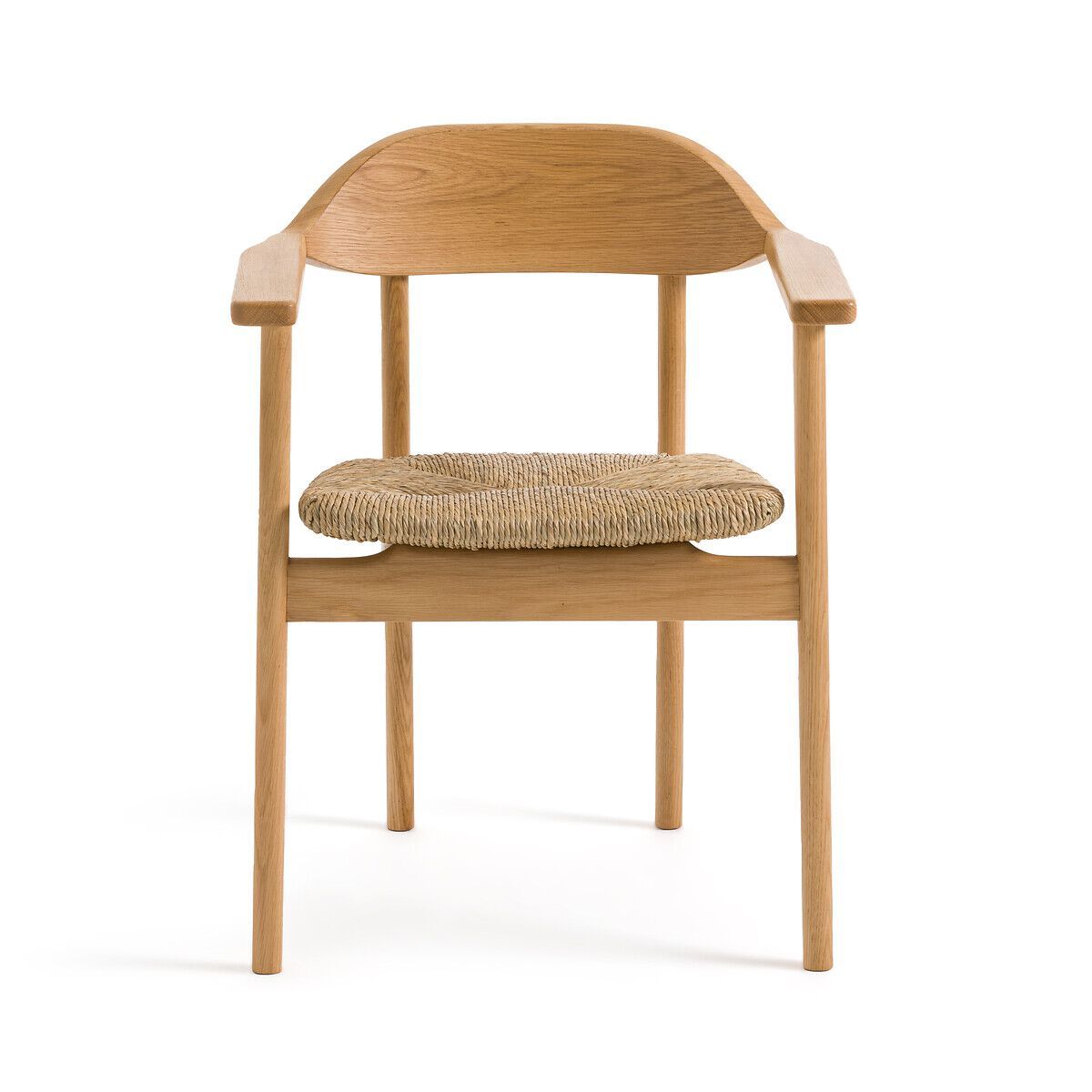 Стул из дуба и соломы с подлокотниками AMPM ARIÉ ARCH-00120275 - Вид №3