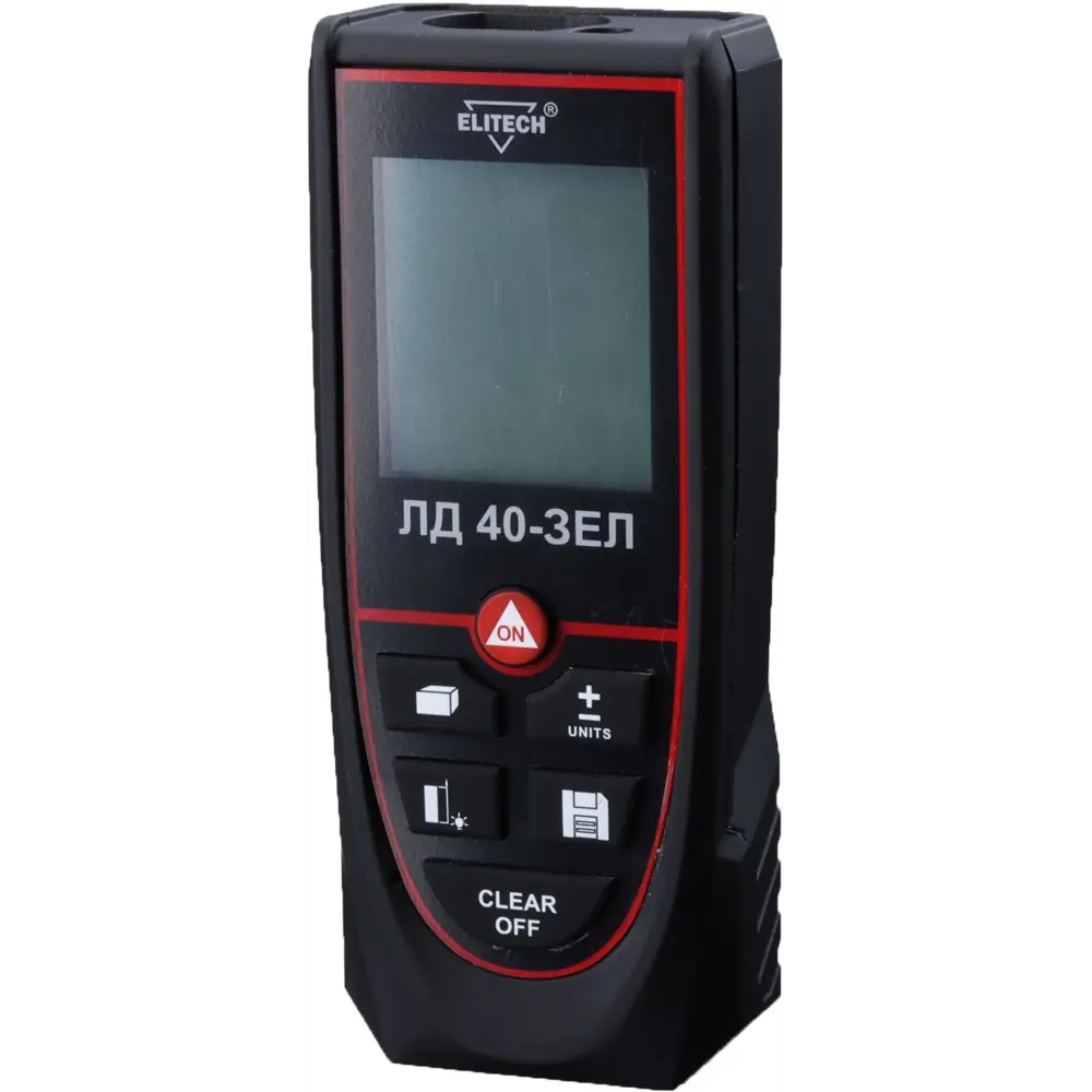 Лазерный дальномер Elitech 40Л-ЗЕЛ, 40 м - точные измерения для строительства 89367683 STLM-1400536