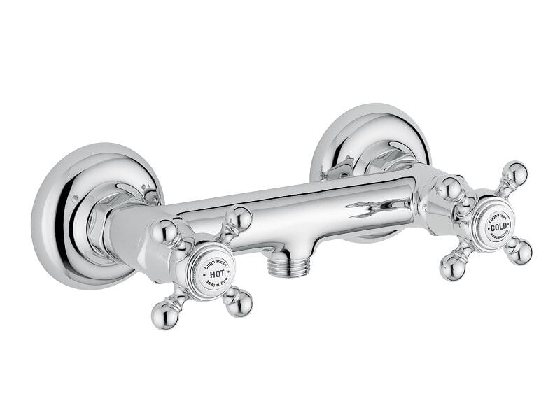 Хромированный латунный наружный смеситель для душа Bugnatese ARCADIA ARCH-00091353