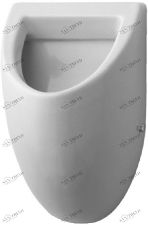 0823360000 Настенный писсуар, уринал с мушкой Duravit 