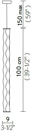 Slamp Светодиодная подвесная лампа из лентифлекс® Hugo sun-id-1351577 - Вид №8