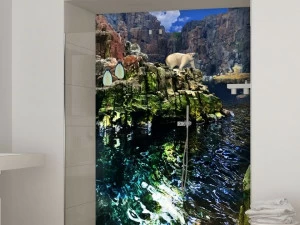 Creativespace Моющиеся обои trompe l'oeil с пейзажами Wallpaper 2019