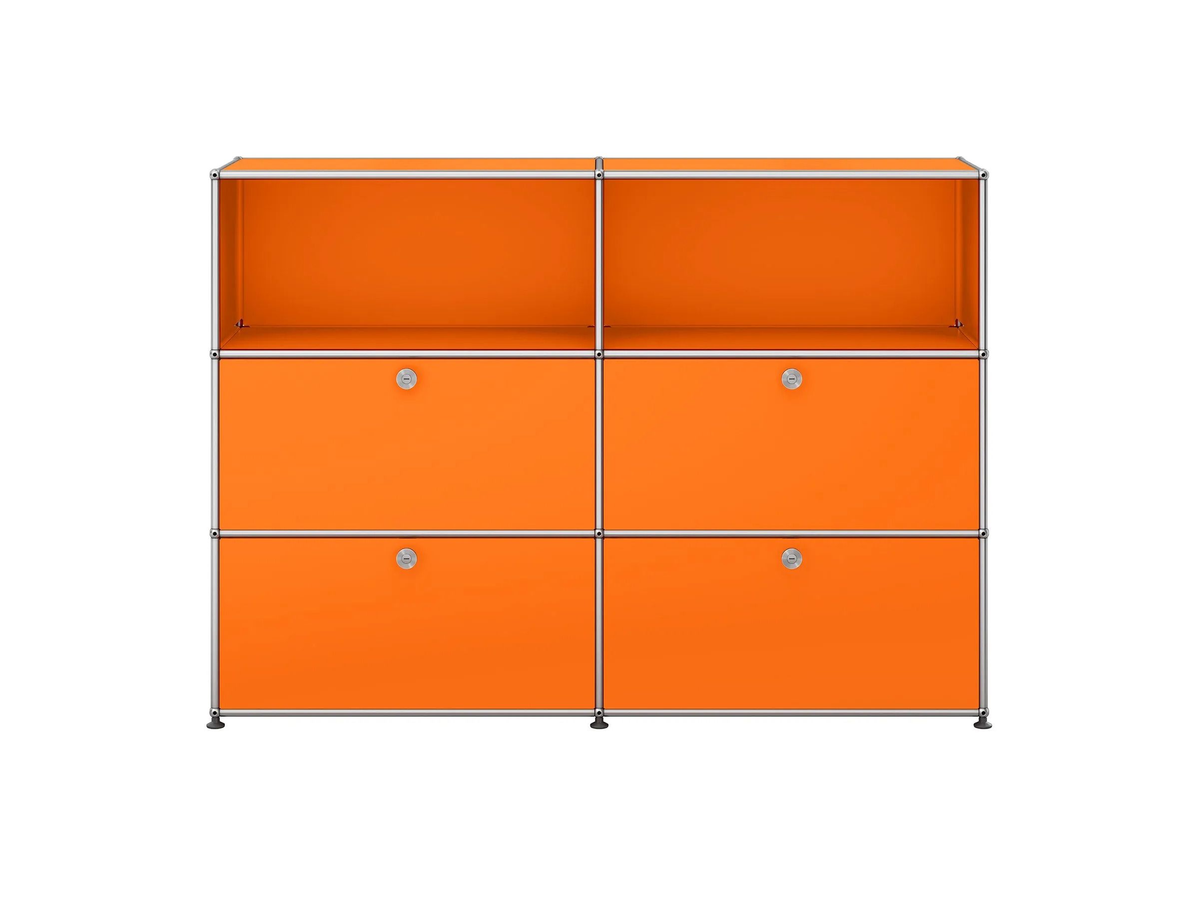 Секционный шкаф из стали с откидными дверцами USM USM SELECTION ARCH-00096321 - Вид №5