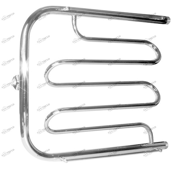 Полотенцесушитель водяной Aquanet Лира ПМ-2 600x500, с 2 полками 00184257