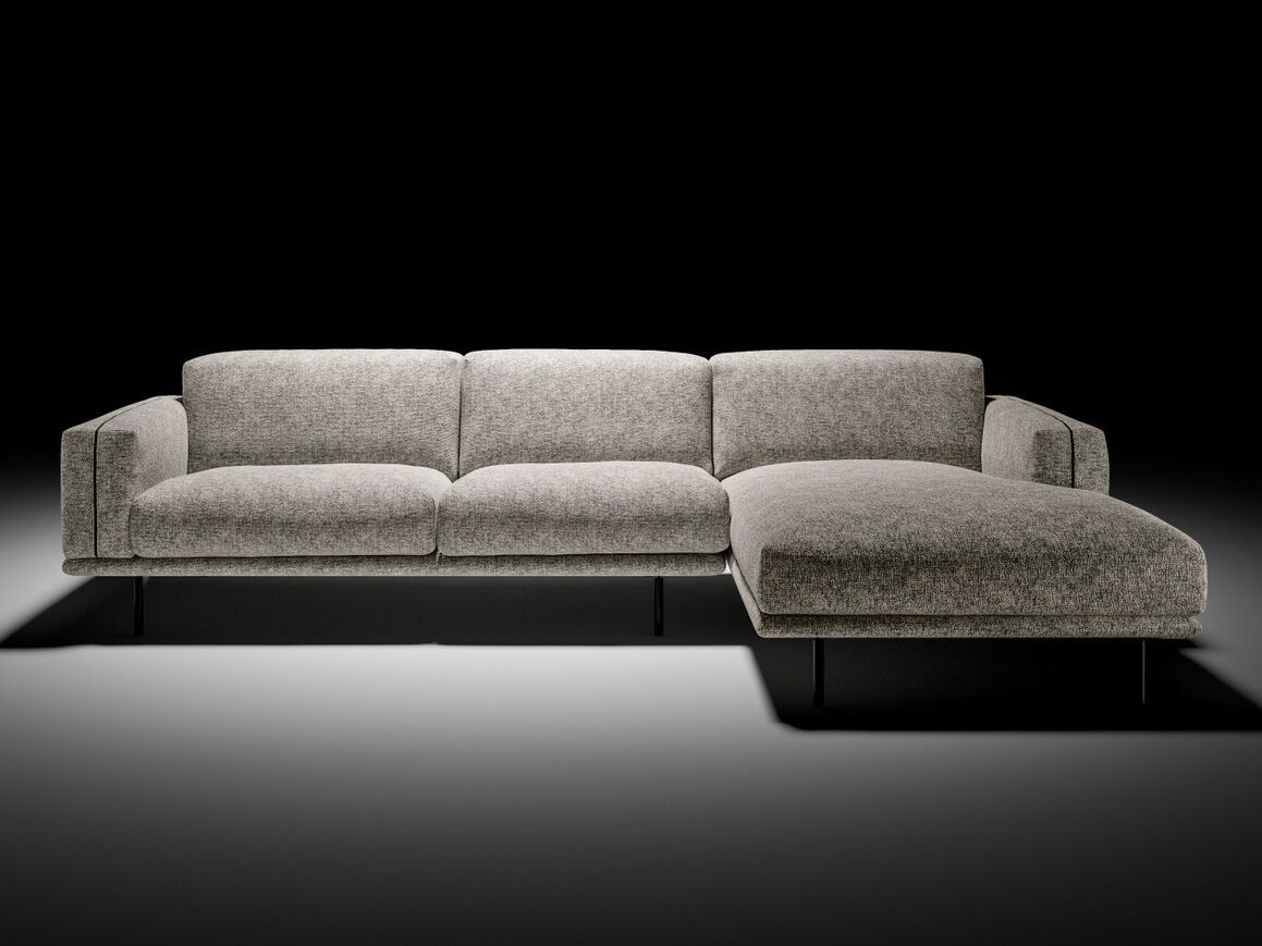 Секционный тканевый диван с полуостровом Twils WILSON ARCH-00144458